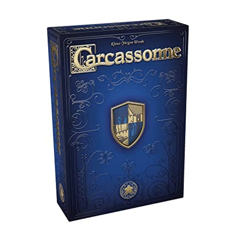 Hans im Glück Asmodee Carcassonne Anniversary Edition Juego Familiar Juego de Estrategia alemán, Multicolor, Colorido, HIGD0111