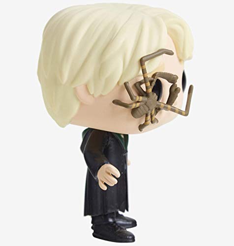 HARRY POTTER - Draco Malfoy con Whip Spider Funko Pop! Figura de vinilo (empaquetada con funda protectora compatible Pop Box)