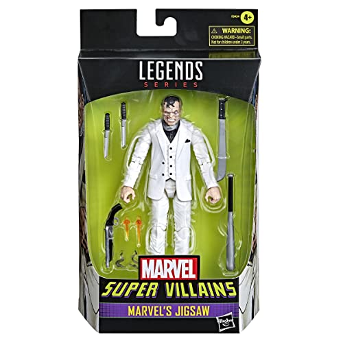 Hasbro- Marvel Legends Series Marvel'S Jigsaw Playsets de Figuras de Juguete, Multicolor (F34345L00)