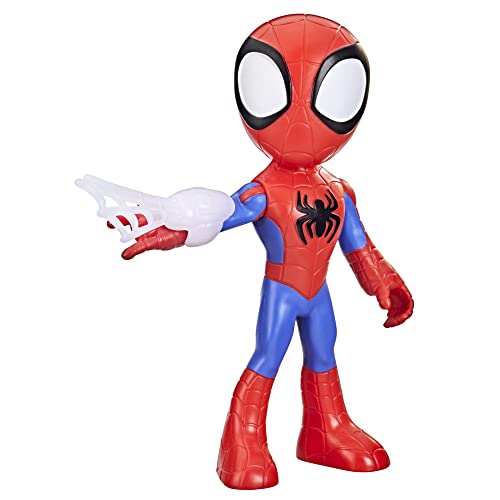 Hasbro Marvel - Marvel Spidey and His Amazing Friends - Figura Gigante de Spidey de 22.5 cm - Juguete para niños a Partir de 3 años