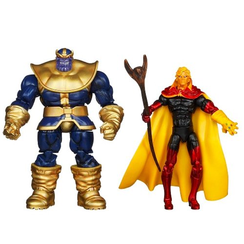 Hasbro Marvel Universe Thanos And Adam Warlock