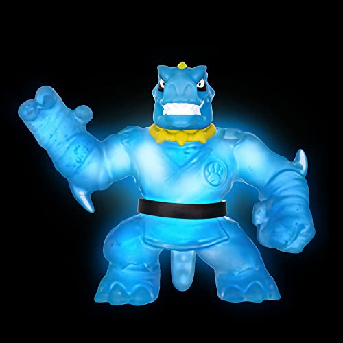 Heroes of Goo Jit Zu Paquete Glow Shifters. Super Gooey Tyro Hero Pack. Juguete Lleno transformación única de Goo Brillante. (Moose 42502)