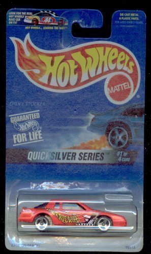 Hot Wheels 1997-545 Quick Silver Series 1 of 4 Chevy Stocker 1:64 Scale by