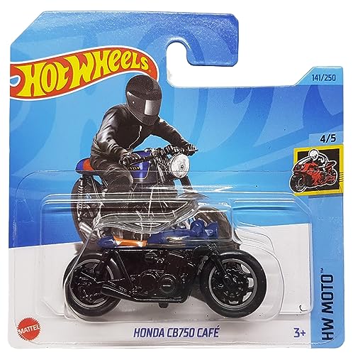Hot Wheels - Honda CB750 Café - HW Moto 4/5 - HKG49 - Short Card - Motocicleta - Cafe Racer - Mattel 2023