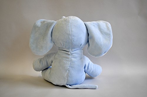 Hug Me 3830047238688 Elefante de Peluche Juguete, 25 cm, Color Azul