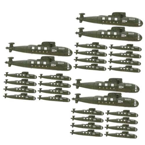 ibasenice 30 Piezas Submarino Simulado Modelos De Submarinos Modelos De Acorazado Submarino De Juguete De Baño Juguetes De La Segunda Guerra Mundial Soldados De Juguete Avión De Juguete