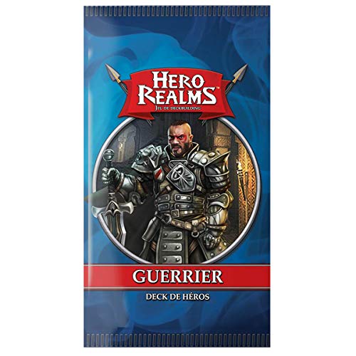 IELLO Hero Realms – Deck de héroe: Guerrero – Booster 15 cartas VF