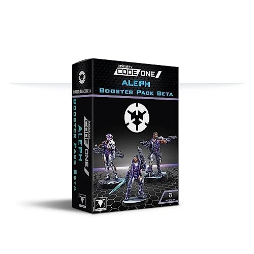 Infinity: ALEPH Booster Pack Beta - Miniatura sin pintar de Corvus Belli - Compatible con Infinity y otros RPG de mesa TTRPG