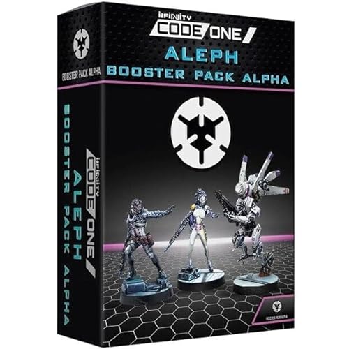 Infinity: CodeOne: Aleph Booster Pack Alpha - Miniatura sin pintar de Corvus Belli - Compatible con Infinity y otros RPG de mesa TTRPG