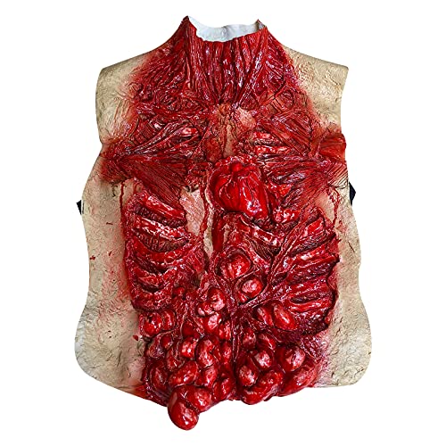 Infinity Gauntlet Disfraz de órgano humano falso para Halloween con órganos sangrientos, disfraz de zombi espeluznante, decoraciones de Halloween, accesorios de cosplay