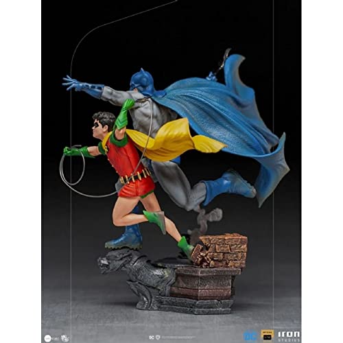 Iron Studios Kli890 Batman y Robin-Figura DC Comics