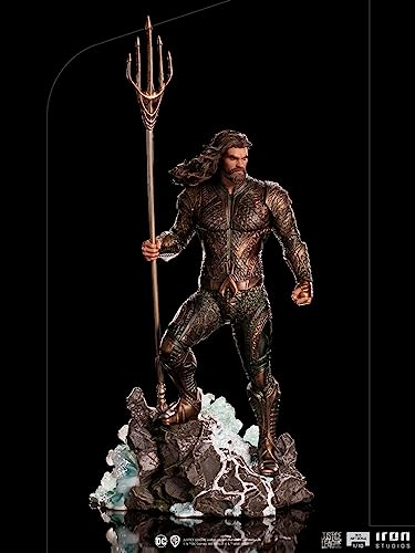 Iron Studios- Zack Snyder Justice League Aquaman 1/10 Estatuas, Multicolor (83436)
