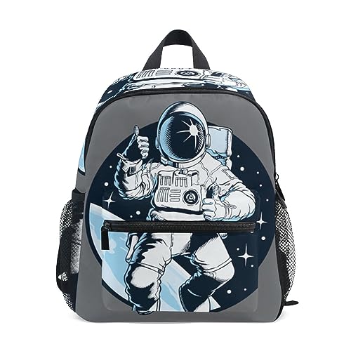 ISAOA Mochila infantil de astronauta espacial para preescolar, bolsa de viaje, mochila de guardería para niños y niñas, N.º 8, Taille unique
