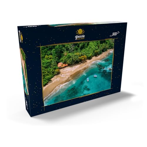 Isla Tropical con Exuberante Selva En Costa Rica, Isla del Caño - Premium 500 Piezas Puzzles - Colección Especial MyPuzzle de Puzzle Galaxy