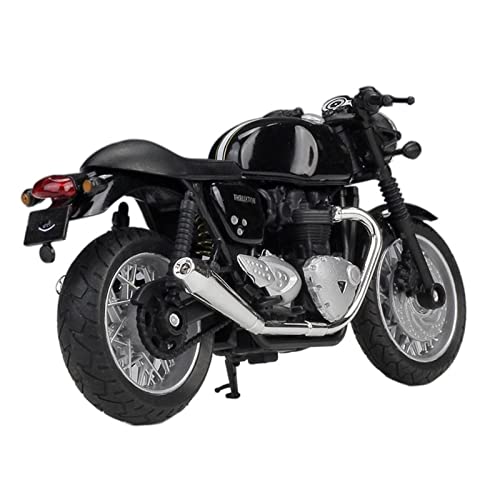 JEWOSS para Triumph Thruxton 1200 Cafe Racer 1/18 Escala Bicicleta Retro Motocicleta Enduro Motocicleta Juguetes En Miniatura Moldeados A Presión Modelos de Moto