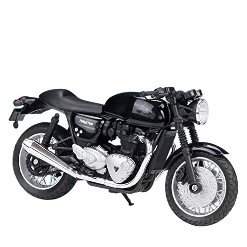 JEWOSS para Triumph Thruxton 1200 Cafe Racer 1/18 Escala Bicicleta Retro Motocicleta Enduro Motocicleta Juguetes En Miniatura Moldeados A Presión Modelos de Moto