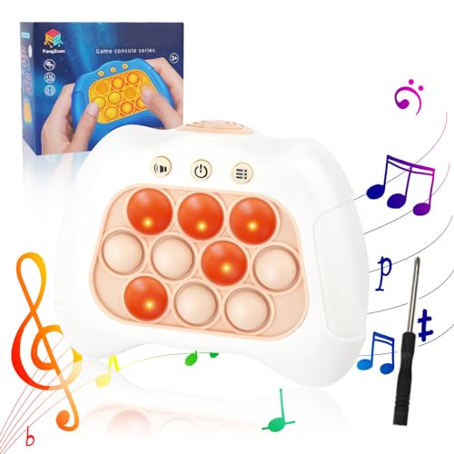 JOPHEK Consola de Juegos Burbujas de Empuje rápido,Puzzle Pop Game,Fidget Bubble Game,Controller Fidget Toys Máquina de Juego de Rompecabezas para Niños y Adultos