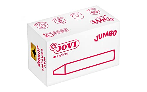 Jovicolor 980 - Ceras, caja de 12 unidades, color roja