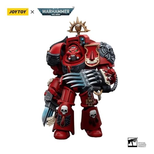 Joy Toy (CN) Warhammer 40k - Figura 1/18 Blood Angels Assault Terminators Brother Tyborel (12 cm)