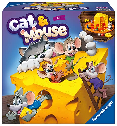 Juego de mesa social gato y ratón