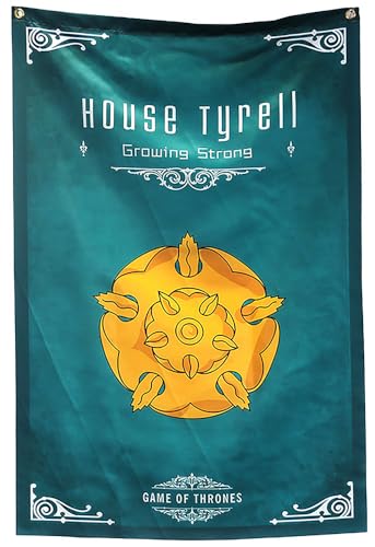 juego tronos decoracion - banner de casa game thrones Tyrell 104X65CM
