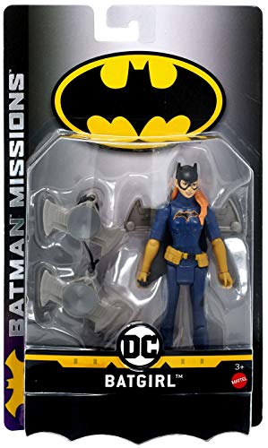 JUSTICE LEAGUE - Batman- Figura básica 15cm, Batgirl - (Mattel FVM90)