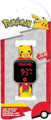 Kids Euroswan - Reloj LED Pokemon