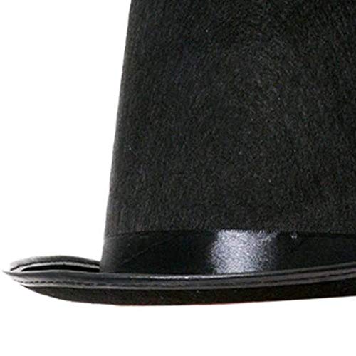 Kit de accesorios para disfraz de nieve de adulto para disfraz de nieve – sombrero negro + nariz de zanahoria + guantes blancos + bufanda de nieve a rayas (pinza y bufanda dorada)