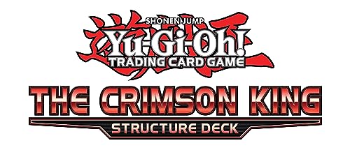 KONAMI- Yu-Gi-Oh Trading Card Game Crimison Edición Alemana (Structure Deck Crimson King