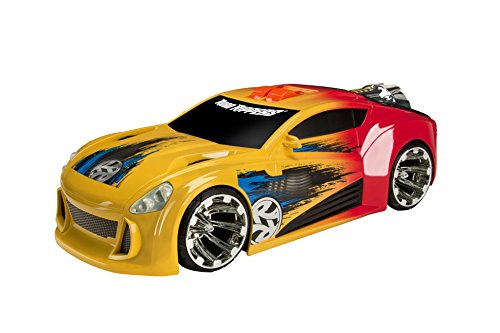 K'S Kids Road Rippers vehiculo con luz, Sonido y música Maximum Boost Yellow-Orange