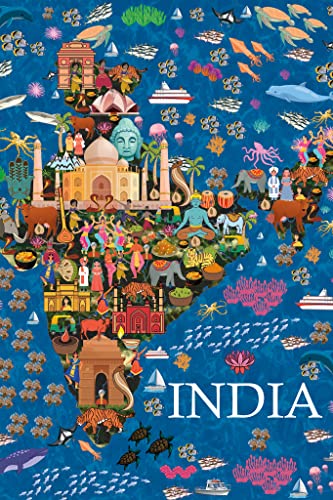 Lais Puzzle Mapa de la India 2000 Piezas
