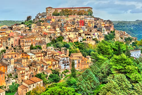 Lais Puzzle Vista de Ragusa, Ciudad Patrimonio de la UNESCO en Sicilia, Italia 2000 Piezas