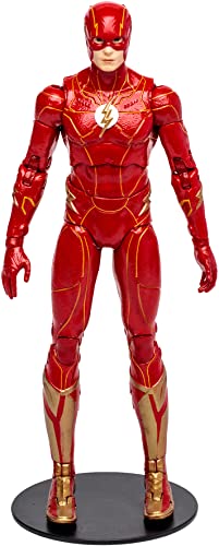 Lansay DC The Flash Movie – The Flash (Hero Costume) 18 cm – Figura de colección y Accesorios – Personajes de cómics – A Partir de 12 años