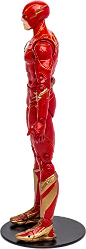 Lansay DC The Flash Movie – The Flash (Hero Costume) 18 cm – Figura de colección y Accesorios – Personajes de cómics – A Partir de 12 años