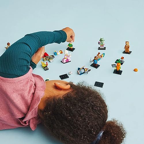 LEGO, 71037 Minifigures 24 Edición, Tirada Limitada, Bolsa Sorpresa, Juguete Coleccionable, 1 Mini Figura de Personaje con Accesorios (Unidad Escogida al Azar), Multicolor
