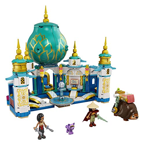 LEGO Disney Raya and The Heart Palace 43181 Imaginative Toy Building Kit; Makes a Unique Disney Gift for Kids Who Love Palaces and Adventures with Disney Characters, New 2021 (610 Pieces)