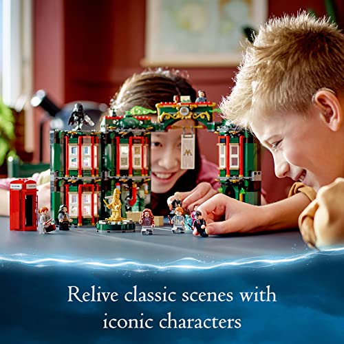 LEGO Harry Potter 76403 - Juguete de construcción modular grande con 12 minifiguras, idea de regalo de Harry Potter para niños y niñas a partir de 9 años, kit de construcción coleccionable del mundo