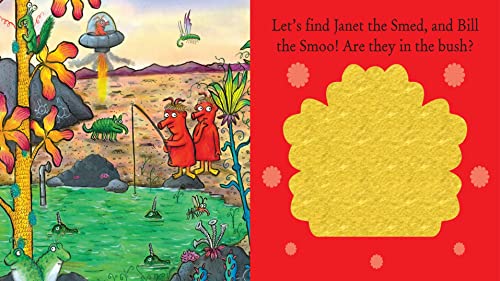 Let's Find The Smeds and The Smoos: A lift-the-felt-flap book by superstars Julia Donaldson and Axel Scheffler!