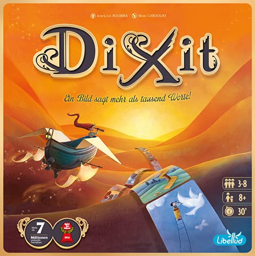 Libellud LIBD0016 - Dixit, Juego de Cartas, 3-8 Jugadores, a Partir de 8 años (edición DE)