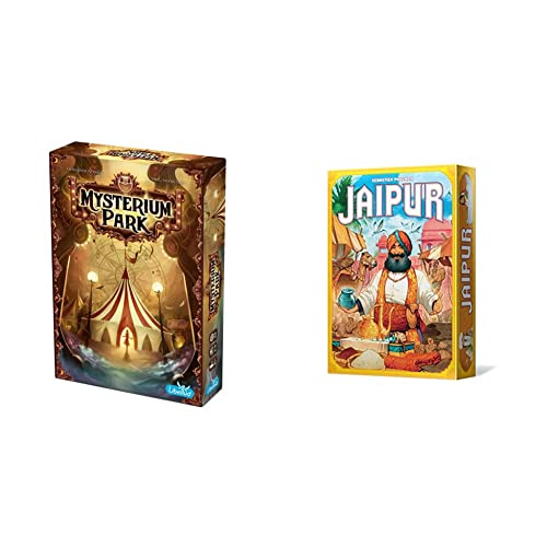 Libellud Mysterium Park - Juego de Mesa en Español & Space Cowboys- Jaipur – Un Juego de Comercio y Cartas para Dos Jugadores, Color (SCJAI01ES)
