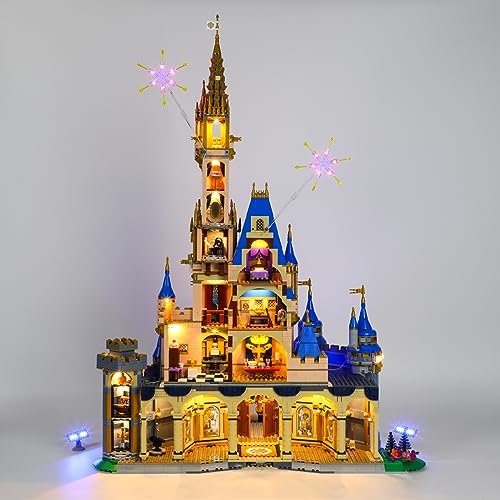 LIGHTAILING Kit de iluminación LED para Lego- 43222 Disney Castle Building Blocks Model - Juego de luces LED compatible con el modelo Lego (no incluye modelo Lego)
