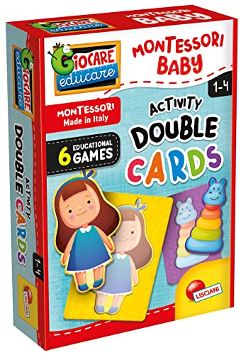 Liscianigiochi Montessori Baby Activity Double Cards