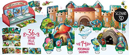 Liscianigiochi - Montessori l'inventafavole del Mundo Fantastico, 95216