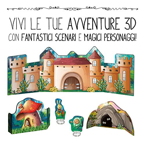 Liscianigiochi - Montessori l'inventafavole del Mundo Fantastico, 95216
