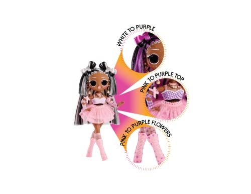 L.O.L. Surprise! OMG Sunshine Makeover Fashion Doll - SWITCHES - Incluye Funciones de Cambio de Color, Múltiples Sorpresas y Accesorios Fabulosos - Regalo para Niños 4+ Años