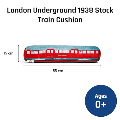 London Underground 1938 - Cojín de Tren (55 cm)