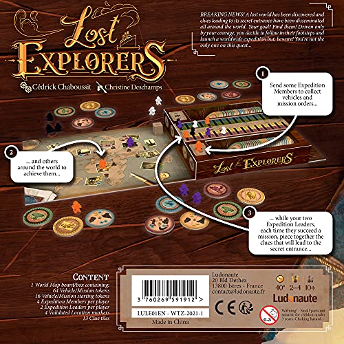 Lost Explorers Cedrick Chaboussit Christine Deschamps