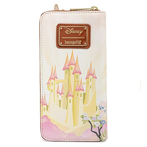 Loungefly Disney Snow White Castle Scene Zip Around Wallet