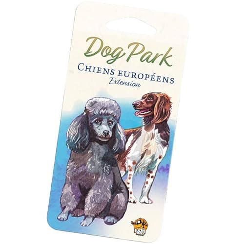 Lucky Duck Games Dog Park (Extensión: Perros Europeos) - Juego de mesa - Versión en francés