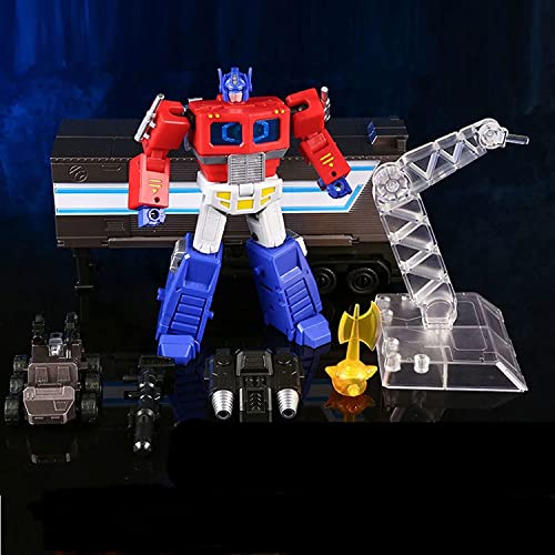 LUTUME Juguetes transformadores, Figuras De Acción De La Serie G1 Optimus Prime Commander Modelo De Personaje De Acción Juguetes - Altura 12 Cm
